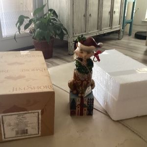 Jim Shore 2007 Santa Claws Christmas Cat